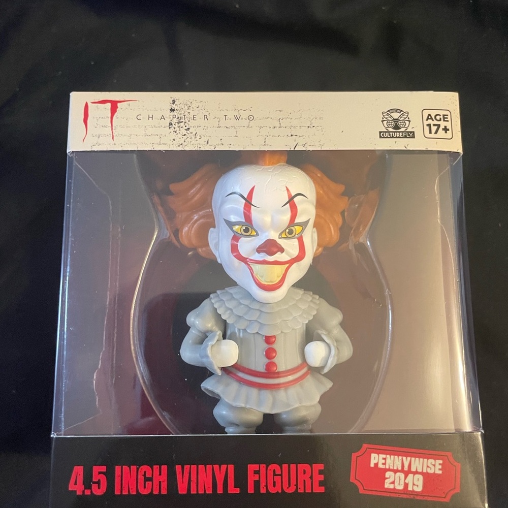 Pennywise 4.5 Inch Vinyl Figure - Gray and Red